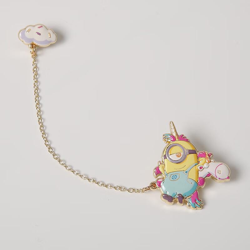 Minions  Its So Fluffy  Metal Badge