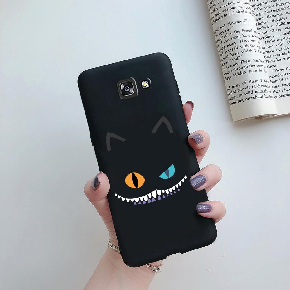 Hülle Für Samsung Galaxy A7 2017 Hülle Niedlich Bemalte Silikon Weiche TPU Handy Rückseite Abdeckung Stoßstange Für Samsung A7 2017 A720 A720f Hüllen
