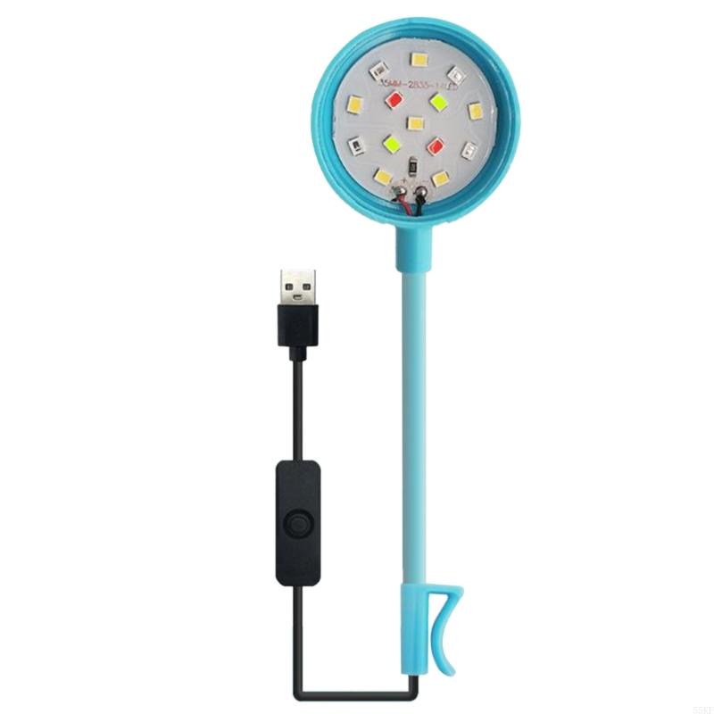 55KF Rotatable Led Aquarium Lights Clean Water Grow Aquarium Landscape Clip On Lamps