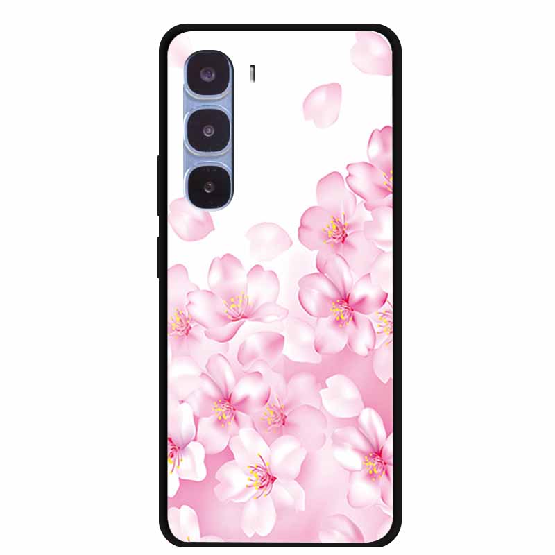 

For Infinix Hot 60 Pro Case Tempered Glass Lion Wolf Luxury Cover For Infinix Hot60 Pro X6885 Cases Cartoon Protective Glass New -Infinix Hot 60 Pro