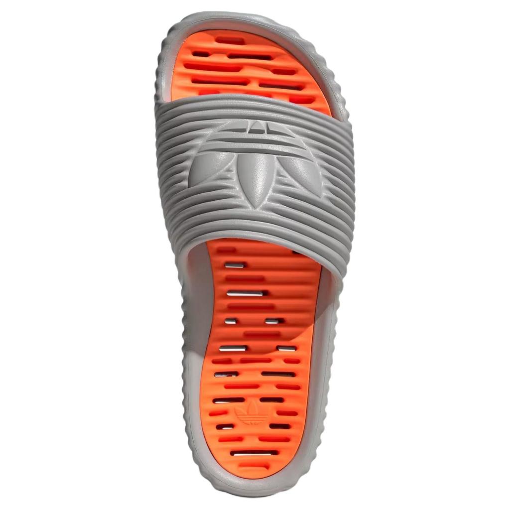 Adidas Adilette 25 Slide Grey Solar Orange Men Sneakers Grey-Two JH5518