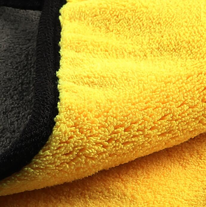 30x60CM Car Wash Microfiber Towel Car Cleaning Drying Cloth Hemming Car Care Cloth Detailing Car Wash Towel