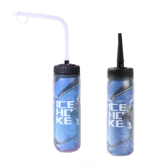 600ml Water Bottle Large Capacity Leak-proof Squeeze Type Drinking PP Material Squeeze Sports Water Bottle Daily Use