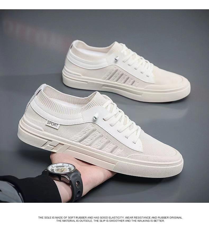 Zapatos casuales de lona de verano, zapatos perezosos transpirables, zapatos para exteriores, zapatos ligeros