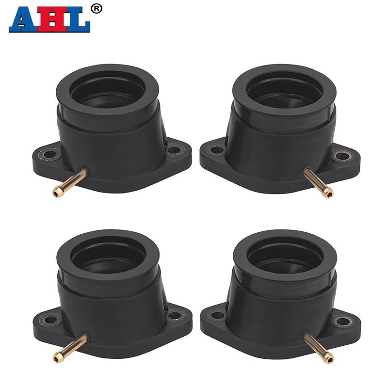 4Pcs Motorcycle Carburetor Interface Intake Outlet Manifold For Yamaha XJR1200 XJR1300 XJR1200SP XJR1300SP FJR1300 4KG-13586-00