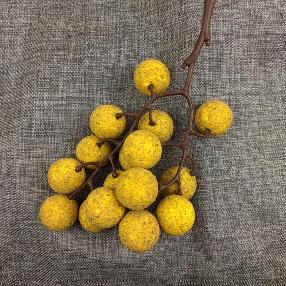 Handwerkskunst Simulation Longan Lebensecht Obstmodell Heimdekoration Künstliche Frucht Blumenarrangement