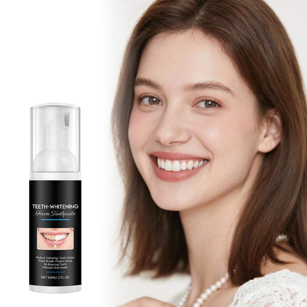 Natural Whitening Tooth Cleaning For Oral Cleaning, Removing Yellow Stains And Whitening Teeth.