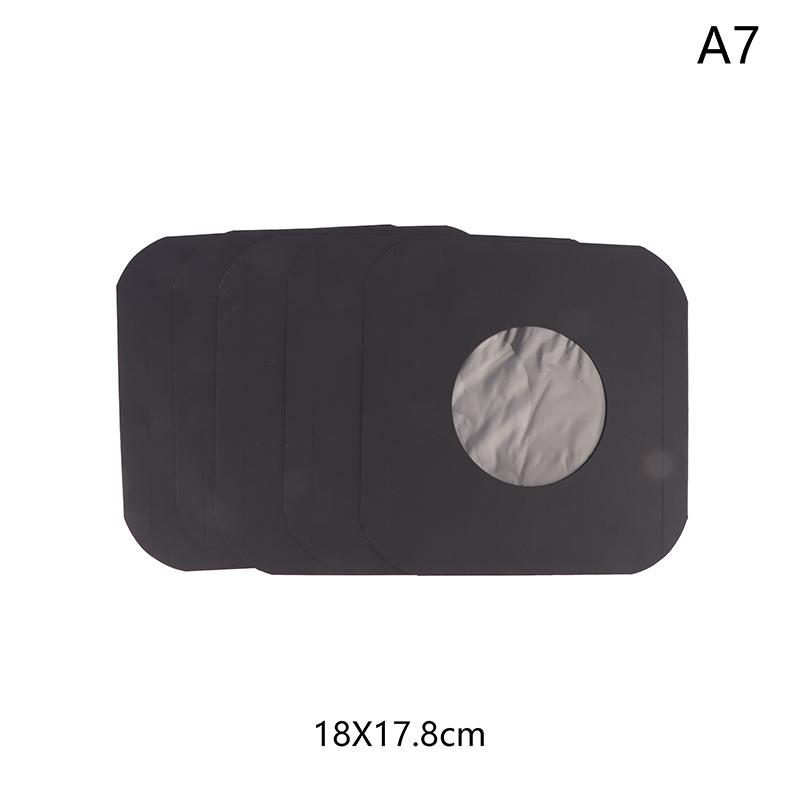 5Pcs 7/10/12Inch Vinyl Record Sleeves With Po Inner Bag Album Protective Covers Anti-Static Kraft Paper Record Jackets Bags