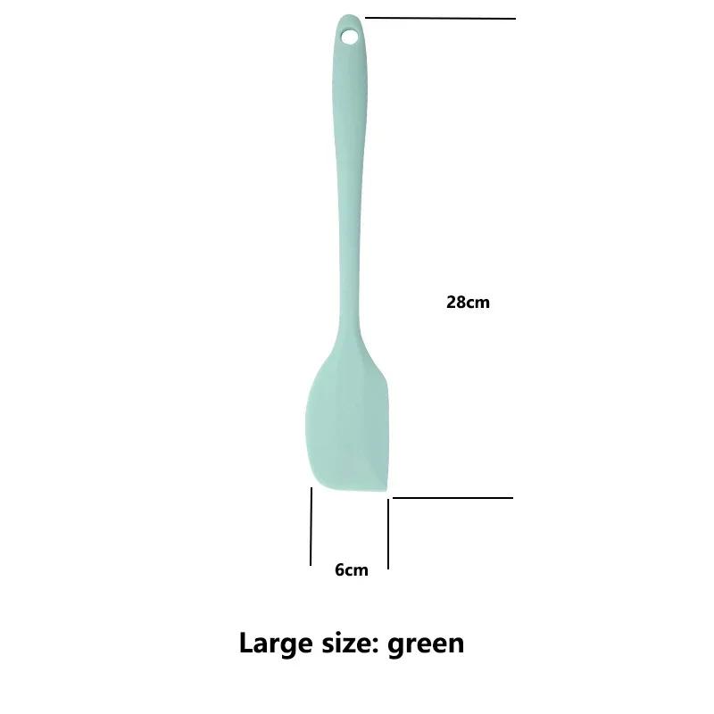 Silicone Scraper Heat-Resistant Silicone Spatula - Perfect for Cooking Baking & Stirring - Food Grade Kitchen Scraper