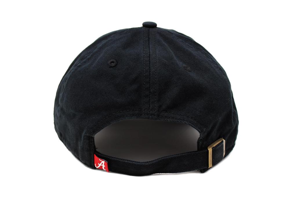 Seven Cap 47 CLEAN UP University of Alabama Crimson Tide NCAA College BLACK [Forty Brand]