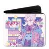 DANDADAN Anime Foldable Leather Wallet Short Purse