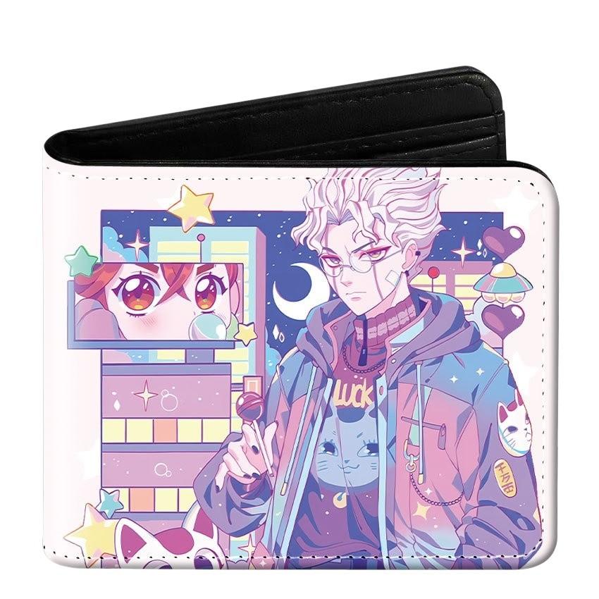 DANDADAN Anime Foldable Leather Wallet Short Purse