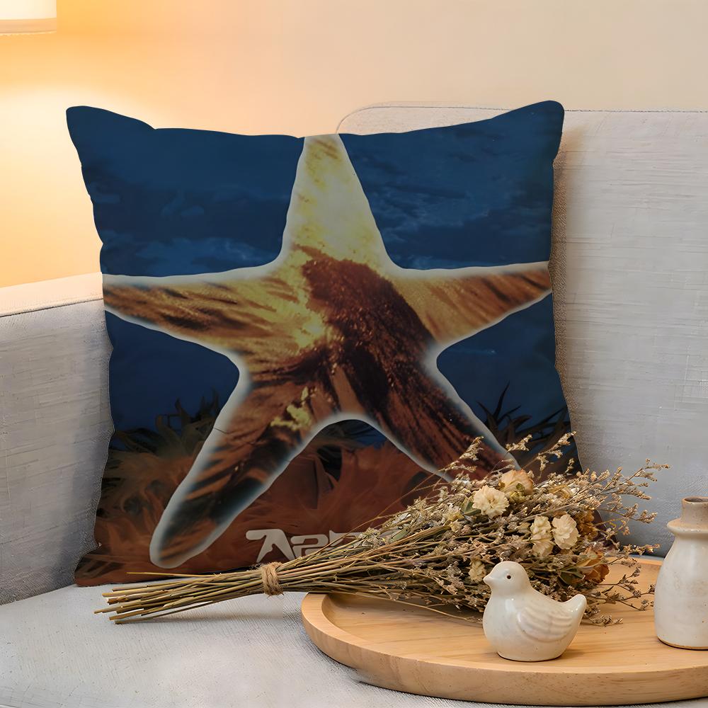 

Cushion Cover Linen SkinFriendly Soft Decorative Case for Sofa Home Decor AAphex TTwin Album Cover Pillow cover 30x30cm