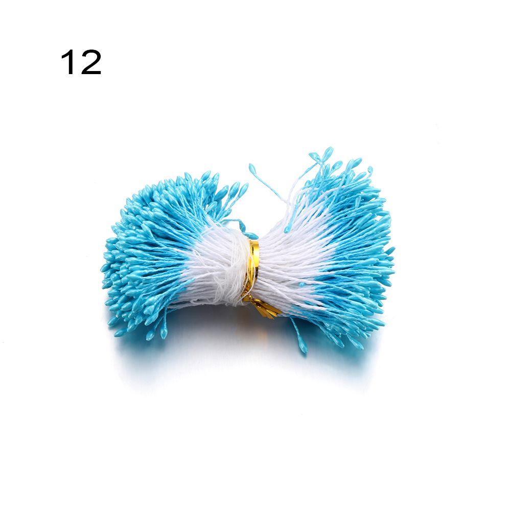 

400 шт. Мини 1 мм цветок тычинки искусственные двойные головки жемчужный пестик сделай сам ручная работа цветочное ремесло для свадьбы рождественское украшение