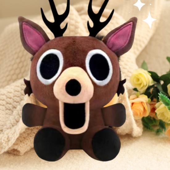 Yousheng 99 Nights In The Forest Plush Doll Soft Stuffed Deer Animal Toy Ultra-Soft PP Cotton Hugging Comfort Game Fans Gift Decor