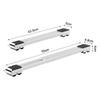 2 Pack Heavy Duty Appliance Stand with Wheels Adjustable Height Base for Refrigerator Washing Machine Dryer