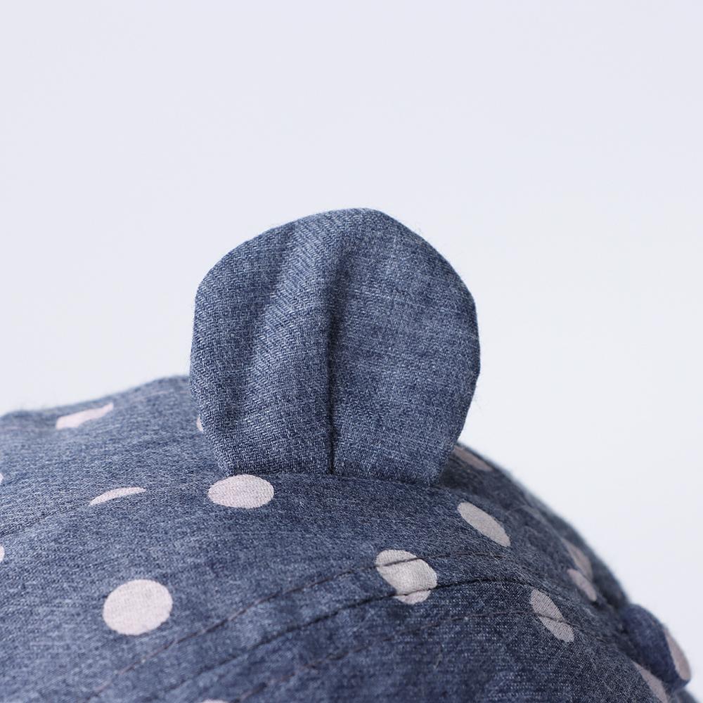 Boys For 6-24Months Panama Cap Children Sun Hat Dot Beach Caps Baby's Baseball Hat Rabbit Ear Cap