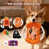 Dog Halloween Toy Plush Squeaker Bite Resistant Teething Molar Puppy Interactive Durable Boredom Breaker Chew Toy Pet Supplies