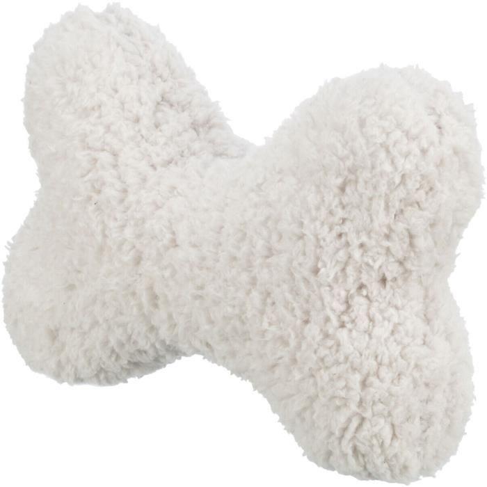Jouet peluche - Trixie - Os - Blanc - x3 - Taille unique