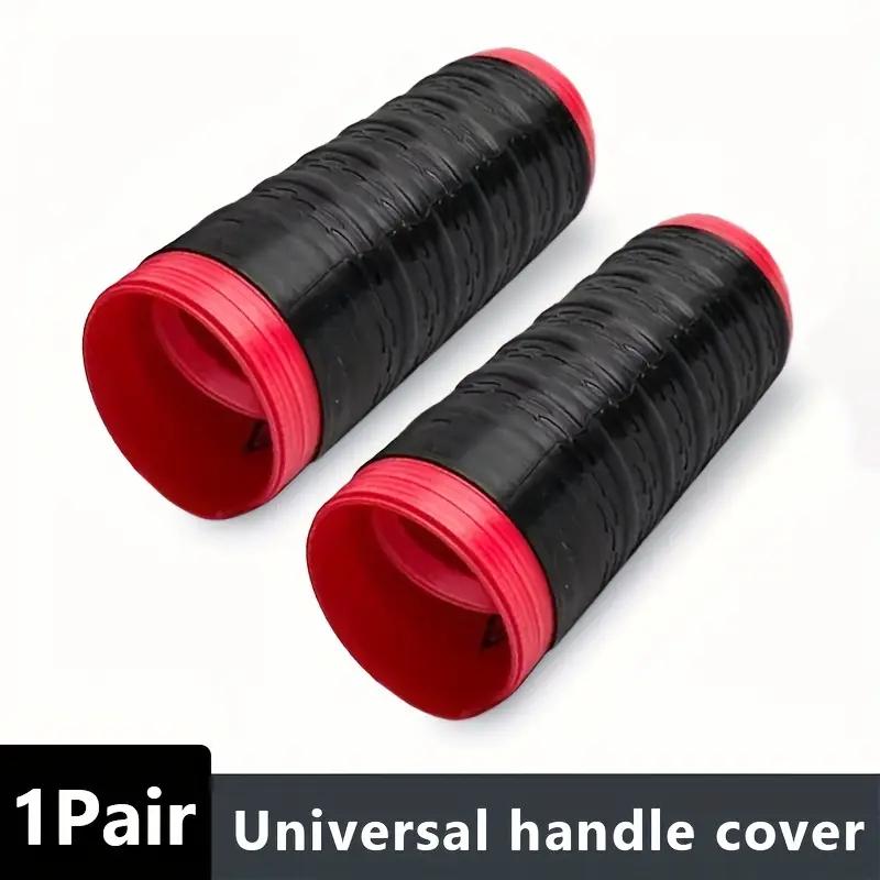 Motocyklový kryt rukojeti řídítek samosmršťovací kryt brzdové páčky řídítek univerzální protiskluzový silikonový moto úprava jezdecké vybavení ochranné kryty