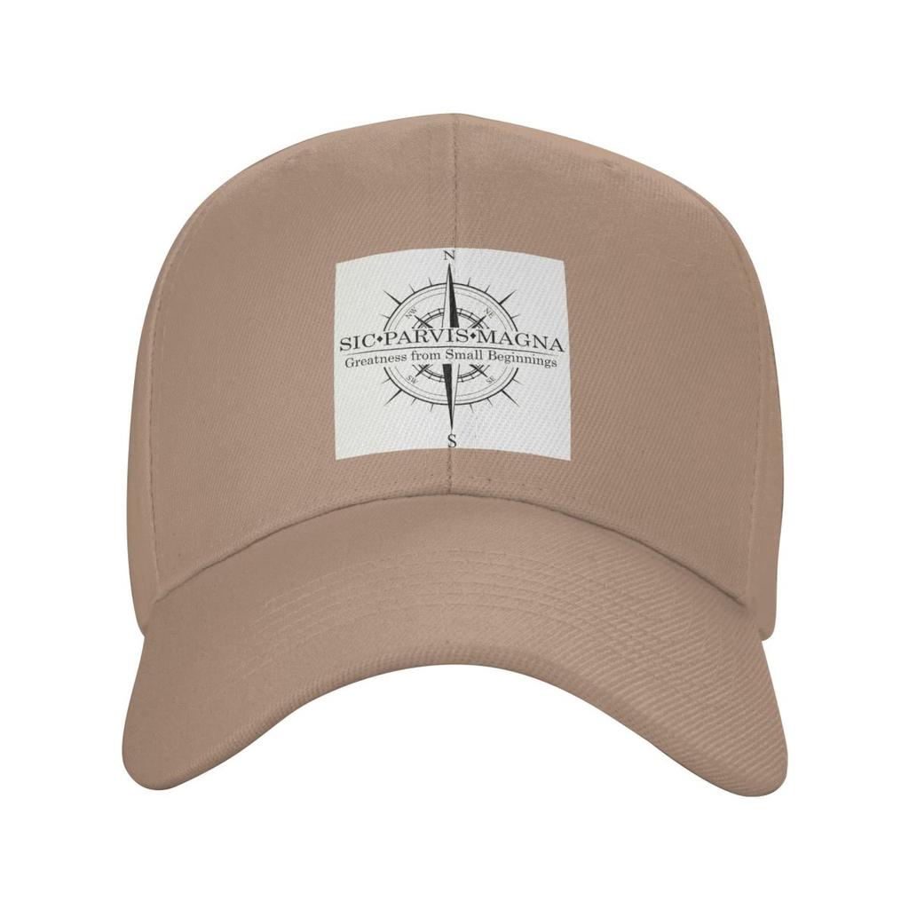 Sic Parvis Magna 4 Mit Kompass Kappe Mode Lässig Baseballkappen Verstellbarer Hut Hip Hop Sommer Unisex Baseballkappen