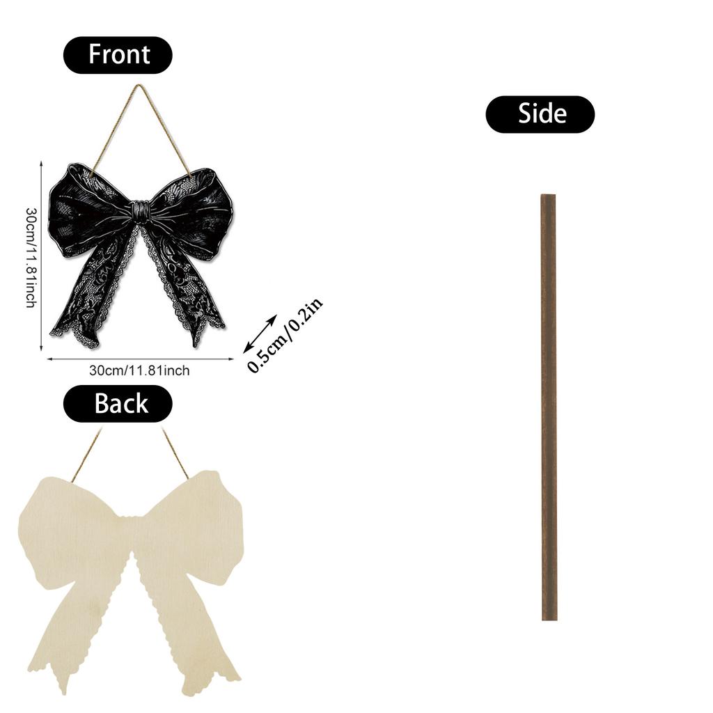 Black Wall Hanging Halloween Decor for Indoor Festive Decoration