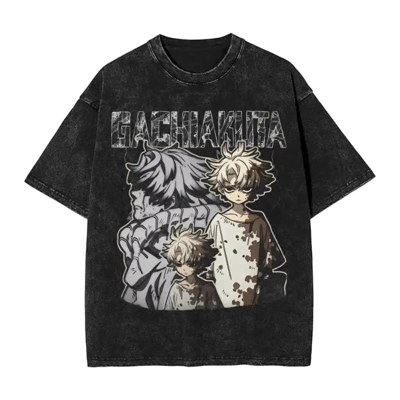 Japan Anime Gachiakuta Graphic Print TShirt Harajuku Streetwear Fashion Vintage Oversized Men Women Cotton Solf Summer New Tees
