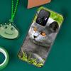British Shorthair Cat Case For POCO F5 X5 X3 Pro X4 F4 GT F3 M5s C40 Cover For Xiaomi 13 12 Lite 11T 12T Pro 12X