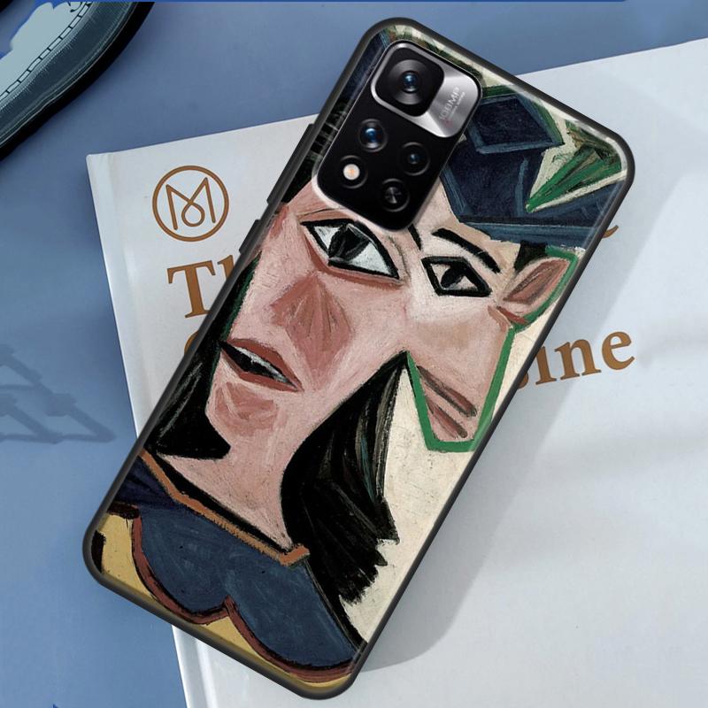 Picasso Abstract Art Painting Case For Xiaomi Redmi Note 14 13 11 9 10 12 Pro 9S 10S 11S 12S Redmi 10C 12C 13C 14C Cover