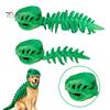 Costume di Halloween per Animali Domestici Piccoli, Costume da Scheletro di Dinosauro per Gatti, Abito con Cappuccio in Peluche, Abbigliamento Carino Spaventoso e Comodo per Gattini, Dolcetto o Scherzetto, Foto Divertente