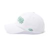 ILLEDIT FLOWER ARTWORK TERRY BALLCAP WHITE