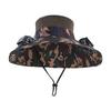 Outdoor Mountaineering Fishing Sun Hat With Large Solar Fan