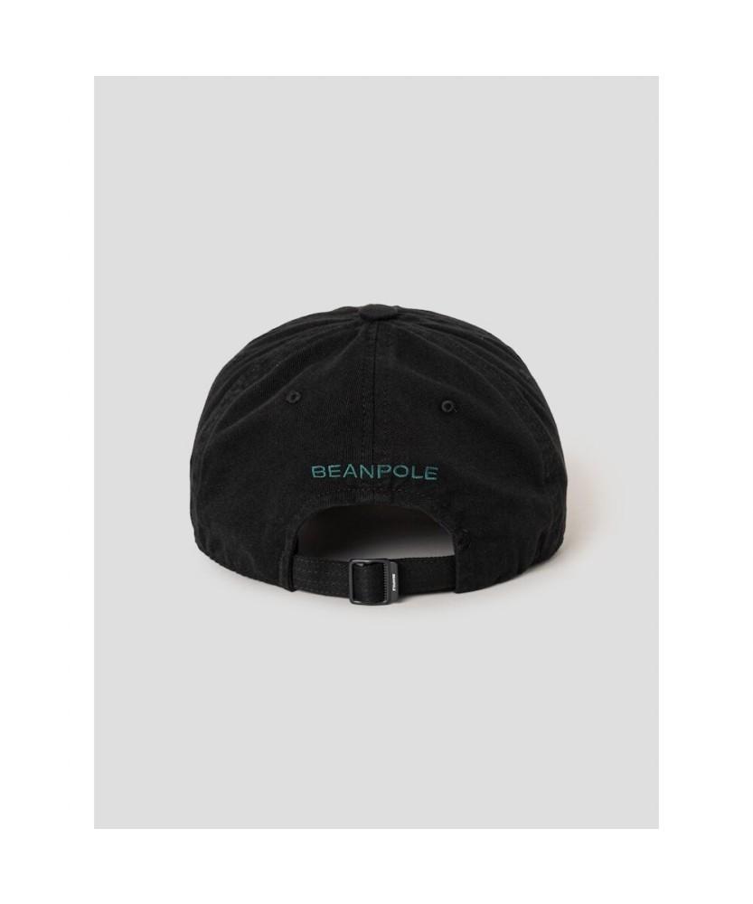 Binpolaegseseoli Cotton Twill Logo Washed Ball Cap - Black