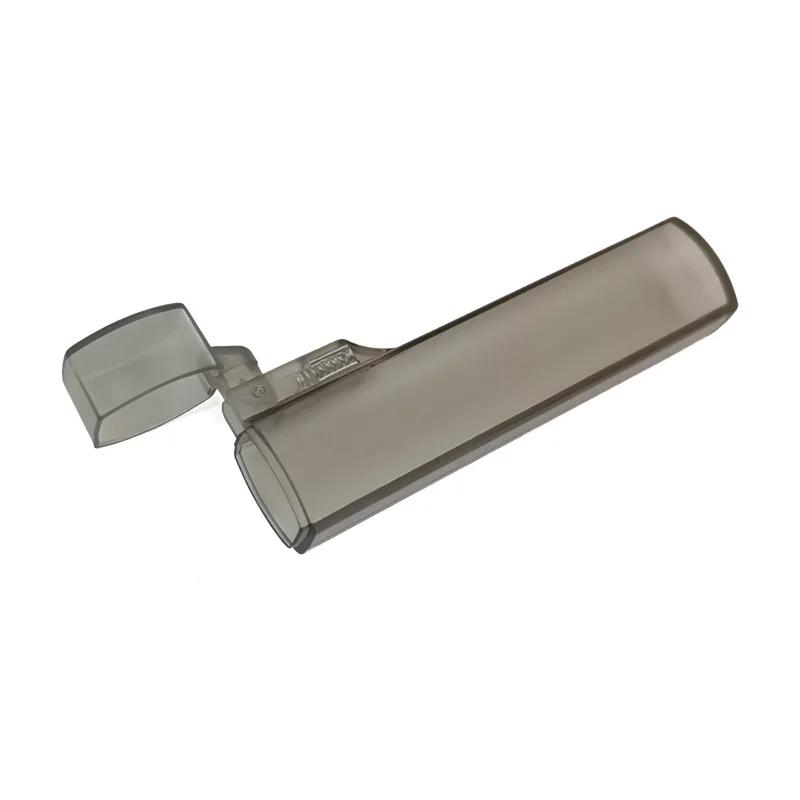 

Портативный пластиковый футляр для зубочисток - прозрачный держатель для зубочисток для путешествий на природе, кухни и ресторанных принадлежностей