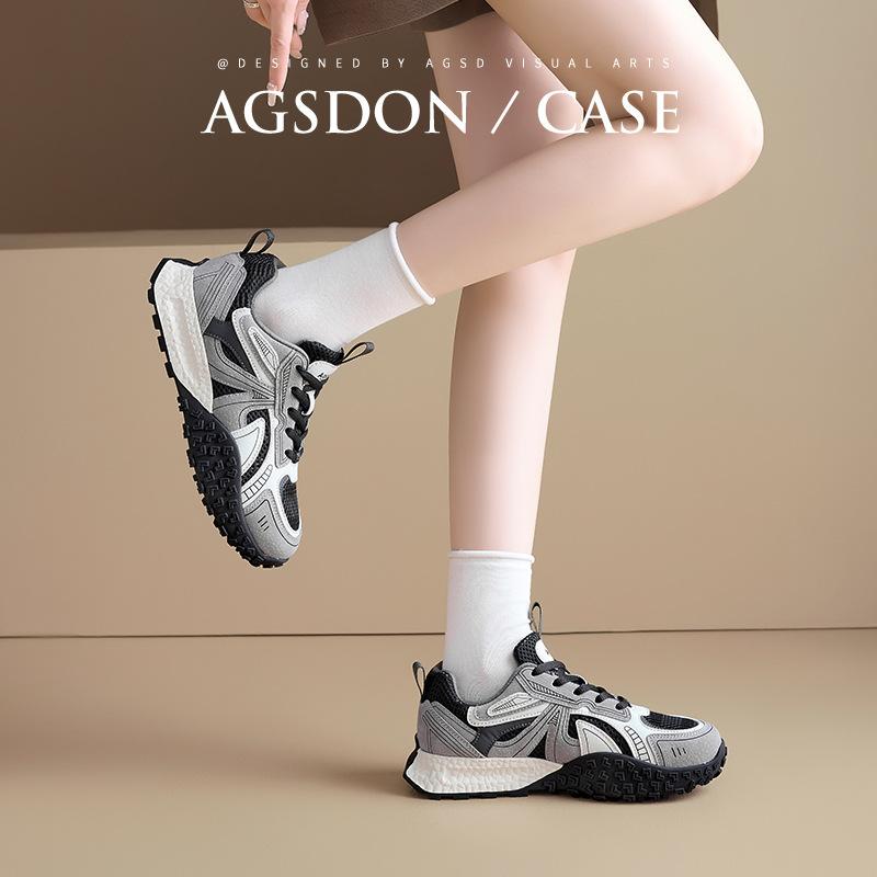 Platform Dad Shoes New Spring and Summer Lightweight Retro German Training Shoes Casual Sports Forrest Gump Shoes
