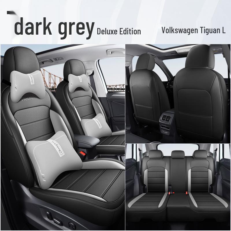 

2023 Volkswagen Tiguan L 5-местные дышащие кожаные чехлы на автомобильные сиденья для всех сезонов Tiguan L Specific