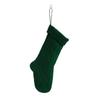 Colorblocked Thick Wool Knitted Christmas Tree Ornaments Pendants Can Be Embroidered Christmas Stockings Gift Bags