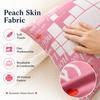 Custom Photo Pillow Cover Personalized Heart Collage Cushion Case Peach Skin 2D Flat Print For Valentine Gift Sofa Home Decor