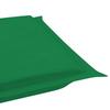 Folding Sun Lounger with Cushion Solid Acacia Wood