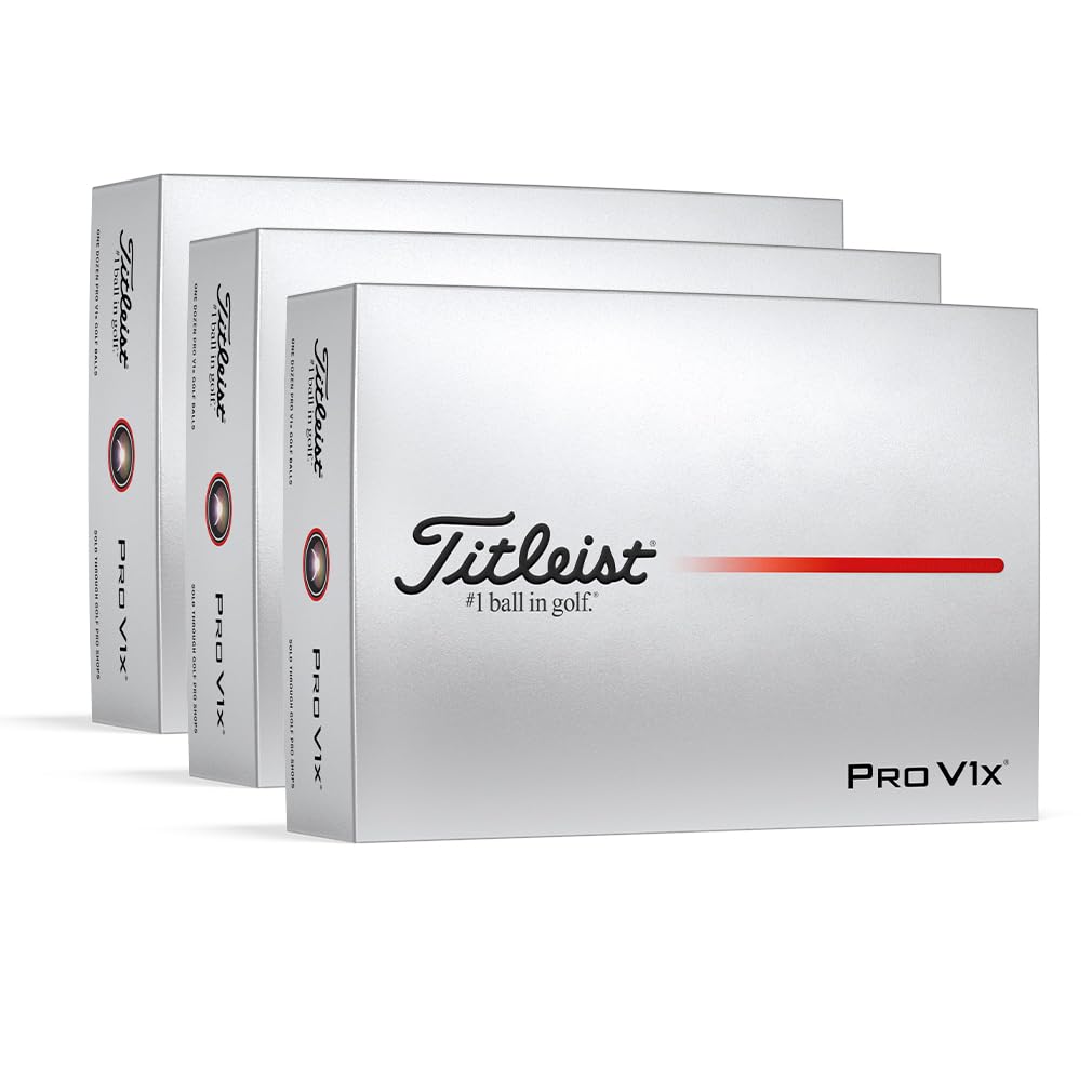 

Titleist PRO V1x 2025 Low Number White 3 Dozen Set (36 Balls)