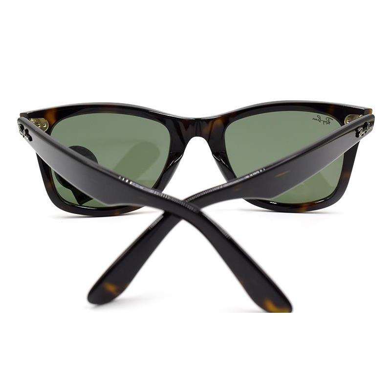RAYBAN WAYFARER Sunglasses Tortoise Shell Acetate UVA UVB UVA UVB PC UVA UVB 902 RB2140-F