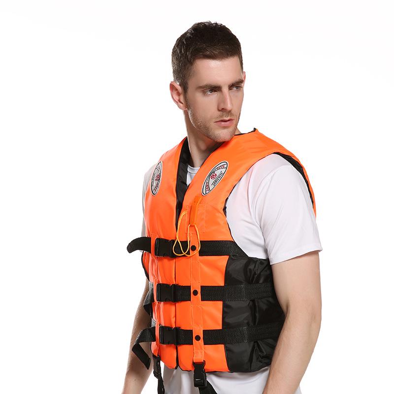 Přenosná dospělá vesta s výtlakem pro rybaření a plavání - Letní protipovodňová a záchranná vesta