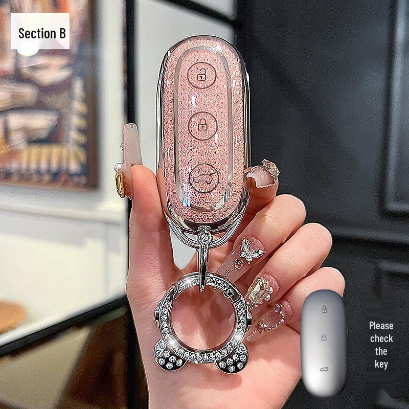 Fortschrittliches Autoschlüssel-Etui & Zubehör-Set: Ideal zur Dekoration und Modifikation