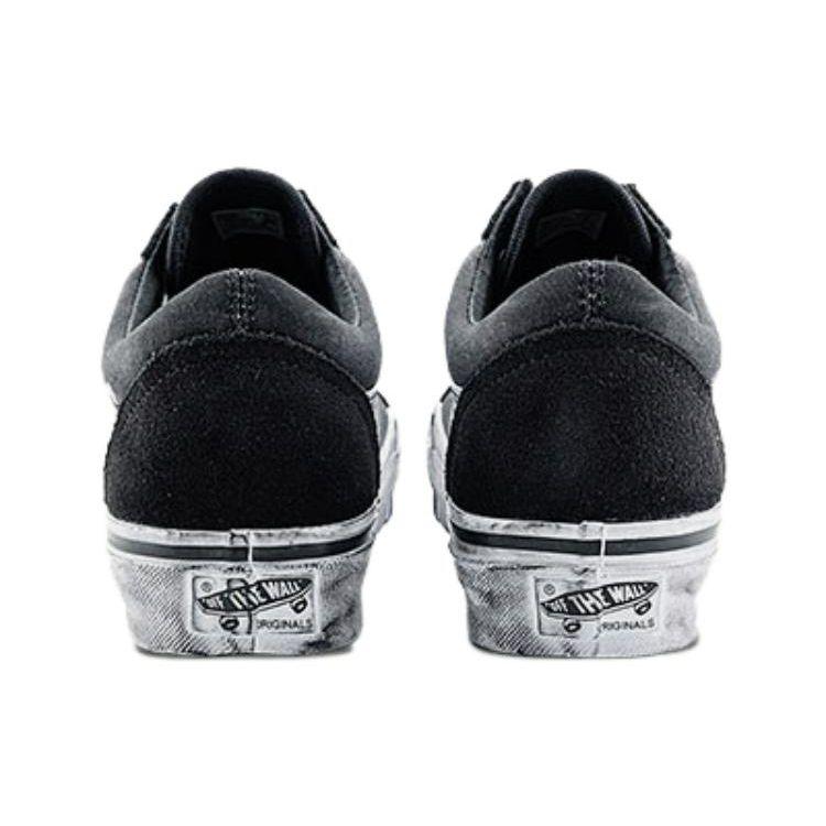 Vans Concepts X  Old Skool Series Comfortable Durable Low-Top Skate Shoes Unisex sneaker Black Gray VN0A4P3XY451