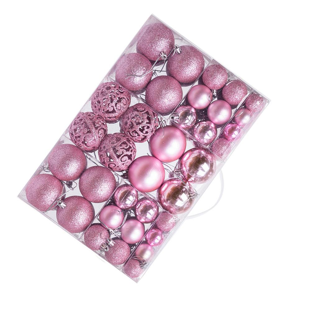 100 stücke Weihnachten Ball Ornamente Weihnachten Baum Dekorationen Hängende Bälle für Weihnachten Baum Dekorationen Urlaub Par