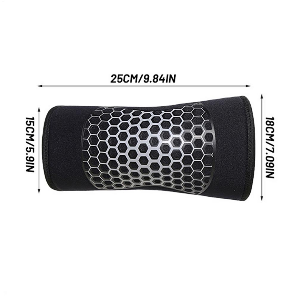 

Knee Brace 7mm Breathable Professional Support Women Knee Sleeves For Running Sports Workout Walking Volleyball Weightlifting L чорний