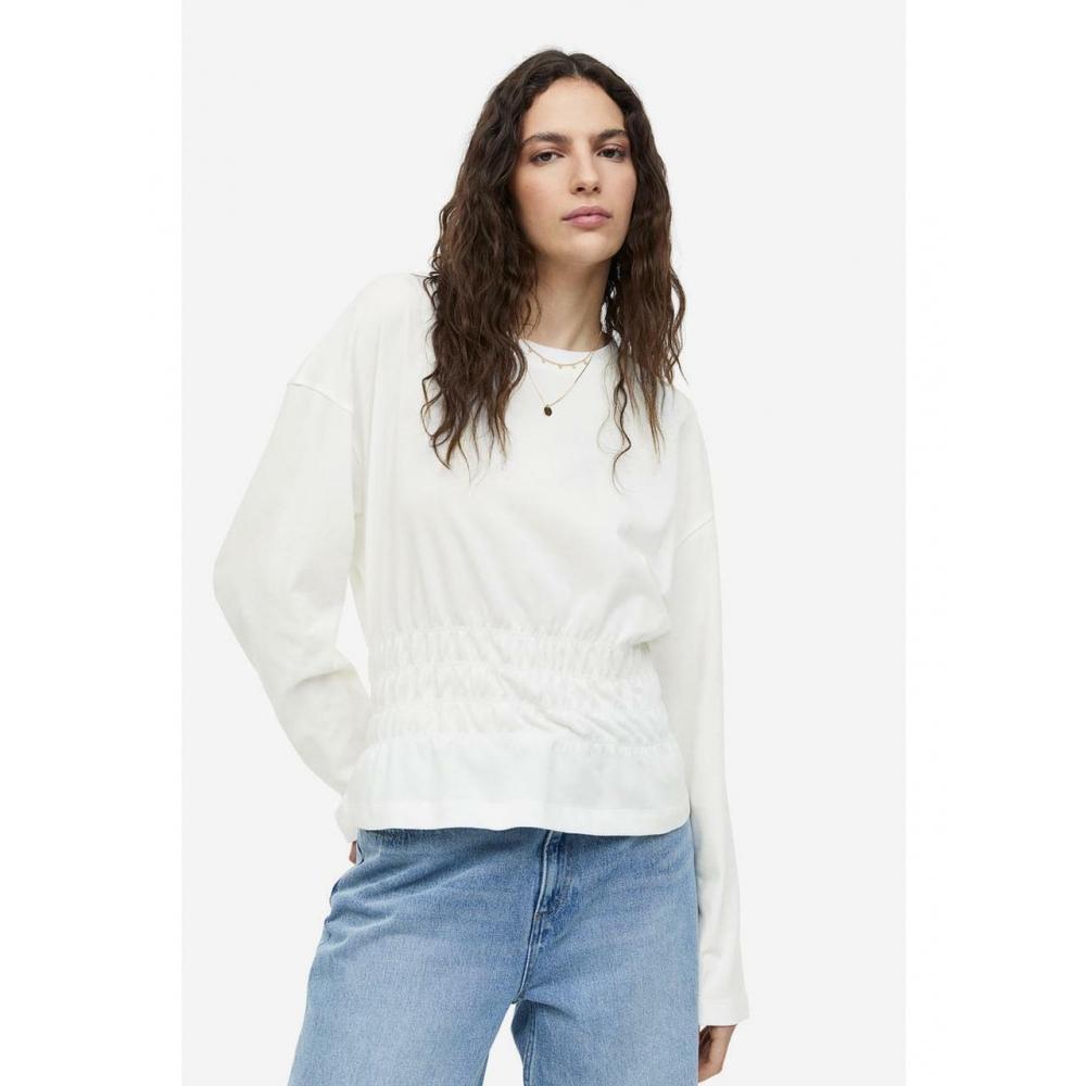 

Топ HM для курящих на талии, белый 1191705002