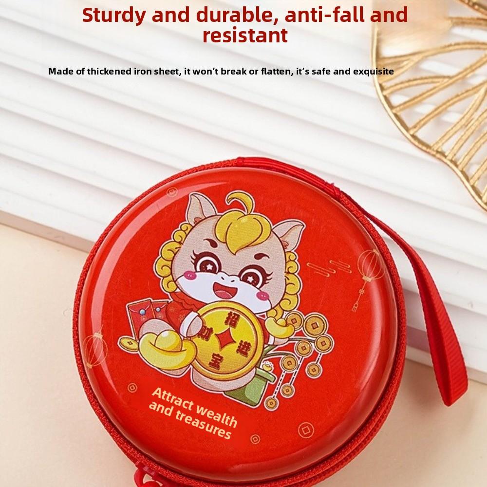 New Cartoon Christmas Coin Purse Tin Box Snowman Phone Keychain Pendant Santa Claus Cartoon Storage Box Christmas