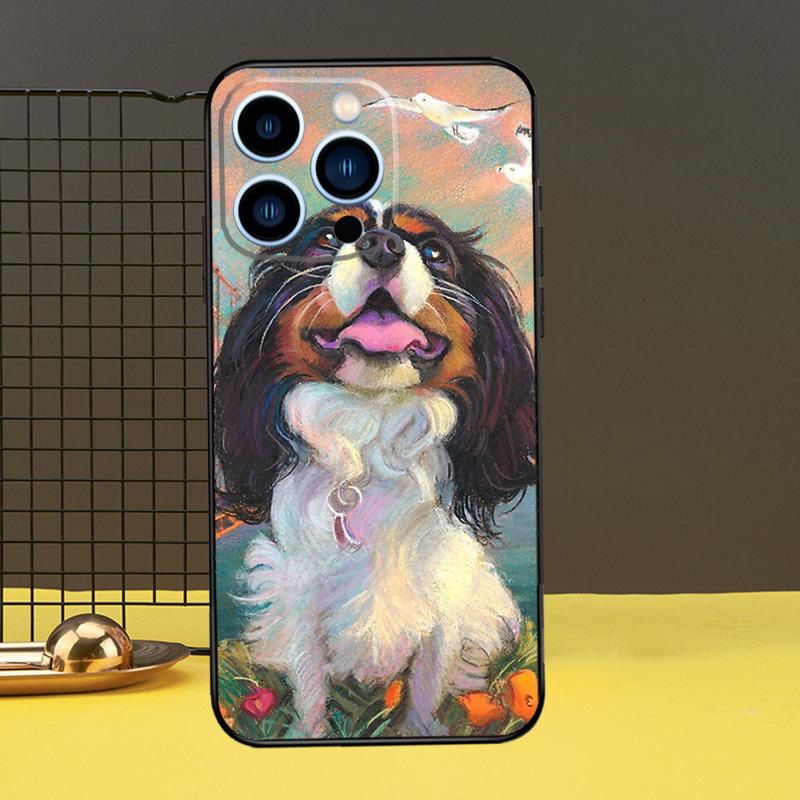 Cavalier King Charles Spaniel Etui na telefon iPhone 12 11 14 Pro MAX XR X XS Max Etui na iPhone 13 Pro Max 7 8 Plus SE2