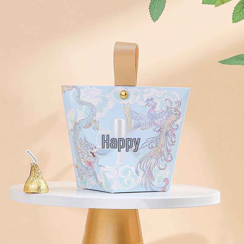 2025 Свадьба и Помолвка Ручная Конфетная Подарочная Коробка Large & Small Set